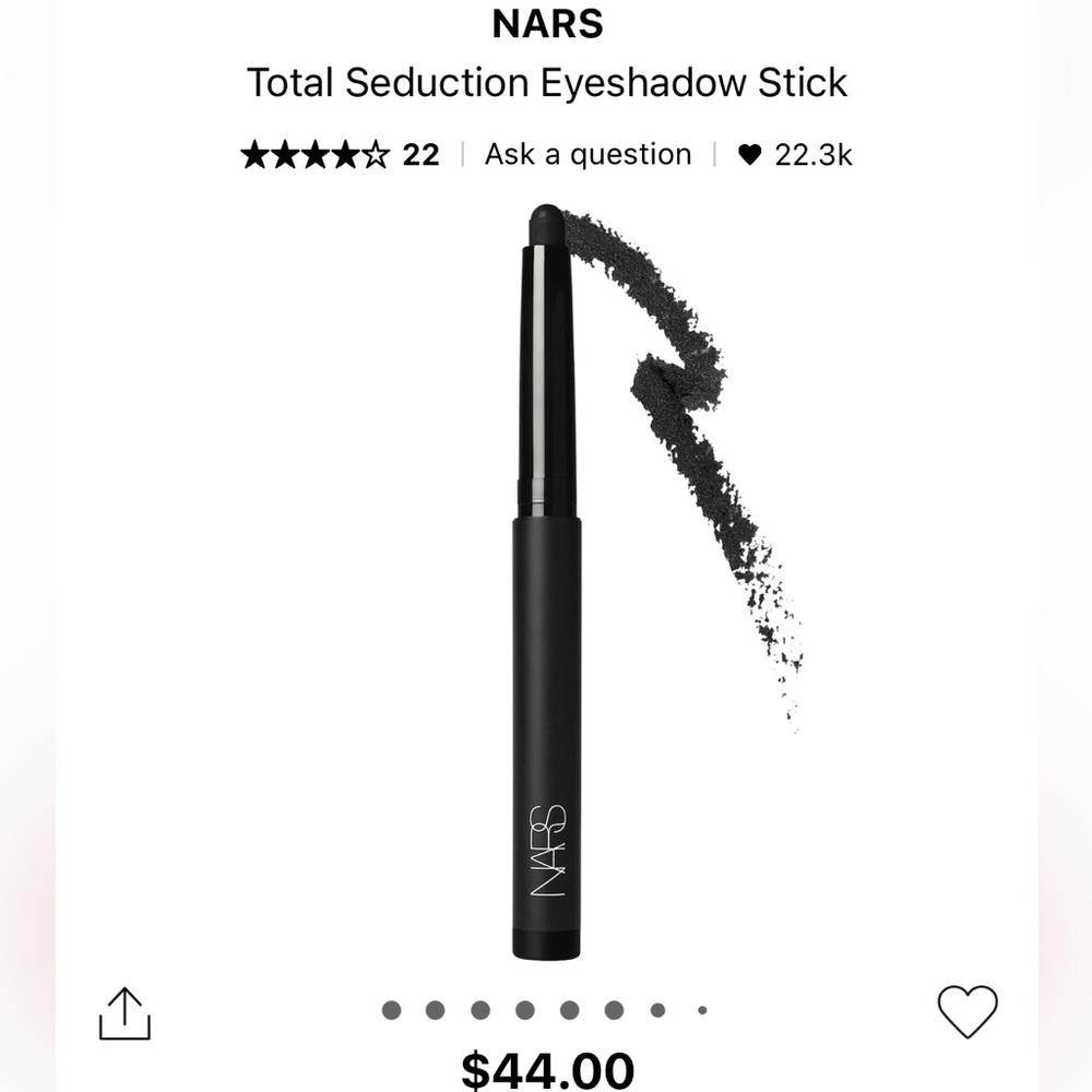 Brand new NARS Total Seduction Eyeshadow Stick - enigmatic
